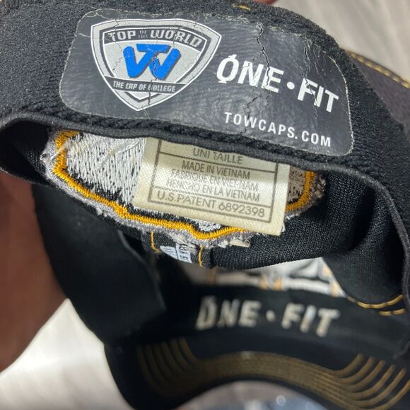 MISSOURI TIGERS BLACK/GOLD HAT,  VERY GOOD CONDITION One Fit OSFA - Picture 4 of 5